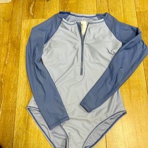 NWT Cupshe Long Sleeve Women’s Bathing Suit Large